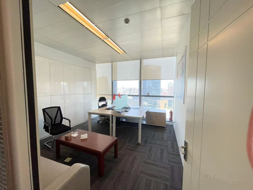 上海写字楼租售，高端商务楼装饰，带屋顶花园，还有共享办公室租赁工位