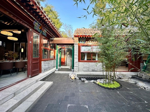 西单出现一个非常适合北京办公室装修公司的四合院办公用房