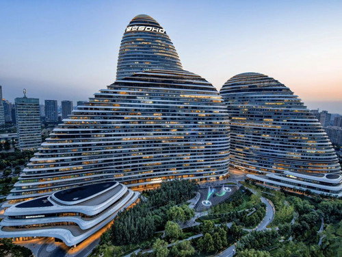 5A写字楼装修标准的北京办公室租赁啦！写字间装饰以现代为主流哦！