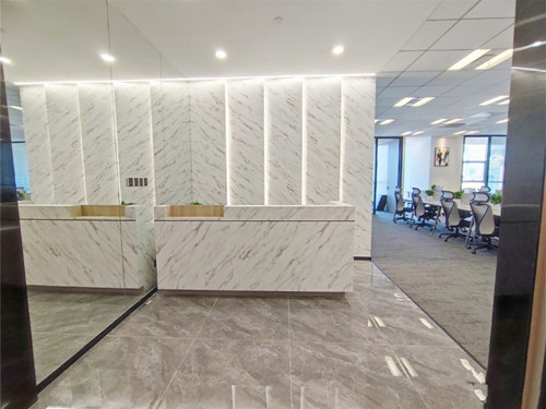 上海写字楼出租，世博滨江475平办公房招租，甲级办公楼装饰标准