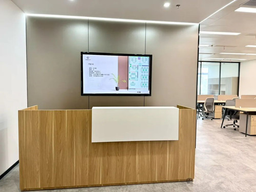 上海甲级写字楼出租，普陀真如地铁上盖，定制精装带家具