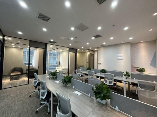 上海办公楼出售信息，全新办公家具品牌，带4个车位和屋顶花园